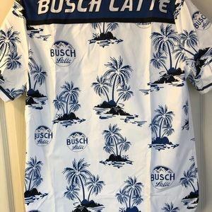 COPY - Busch Latte Hawaiian Shirt. Size M